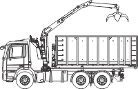 Мультилифт КС24/5700 на шасси Scania P380 CB6X4EHZ Мультилифт КС24-5700 на шасси Scania P380 CB6X4EHZ