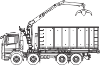 Мультилифт КС30-6200 на шасси Mercedes-Benz Actros 4141 К