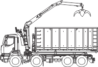 Мультилифт КС30/6200 на шасси Renault Kerax 440.42 8X4 HD