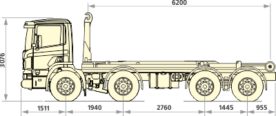 Мультилифт КС30-6200 на шасси Scania P380CB8X4EHZ